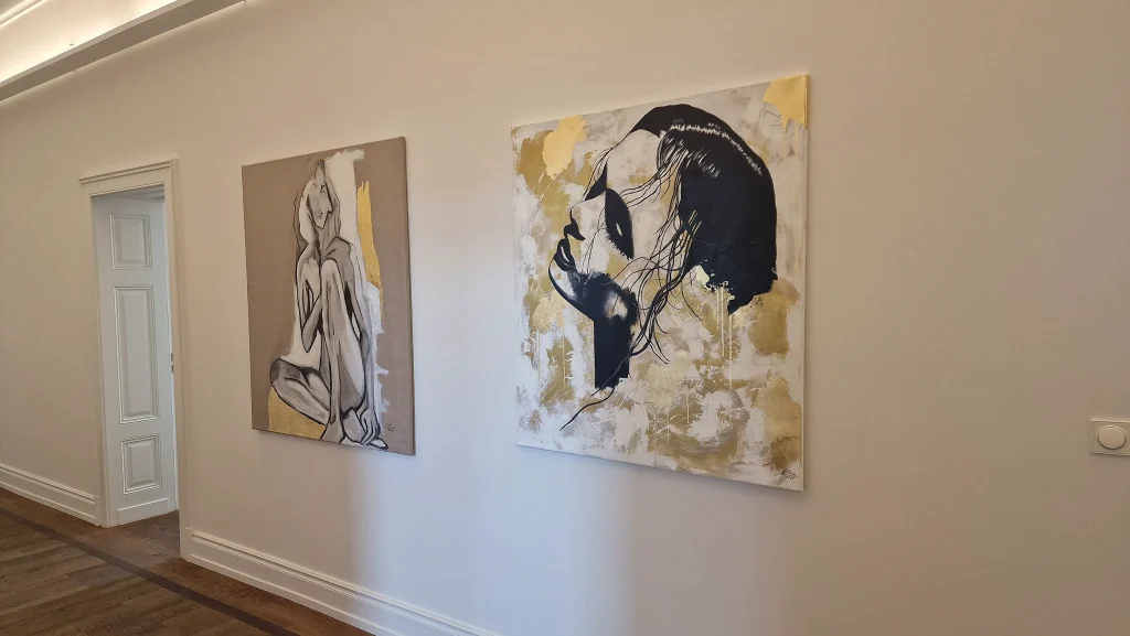 Joanna Rutkowska – Originalkunst in der Praxis Dr. Popp in Wiesbaden
